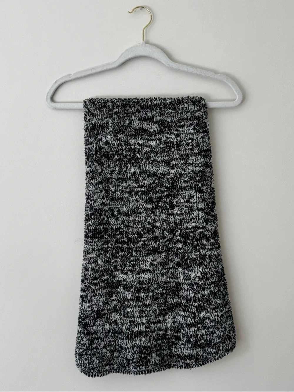 Heart to Tail Ultra Cozy Pet Sweater, Black & Grey Melange – Size XL